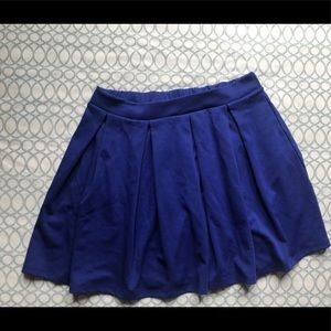 NWT AE Skater Skirt, Royal Blue, Sz M